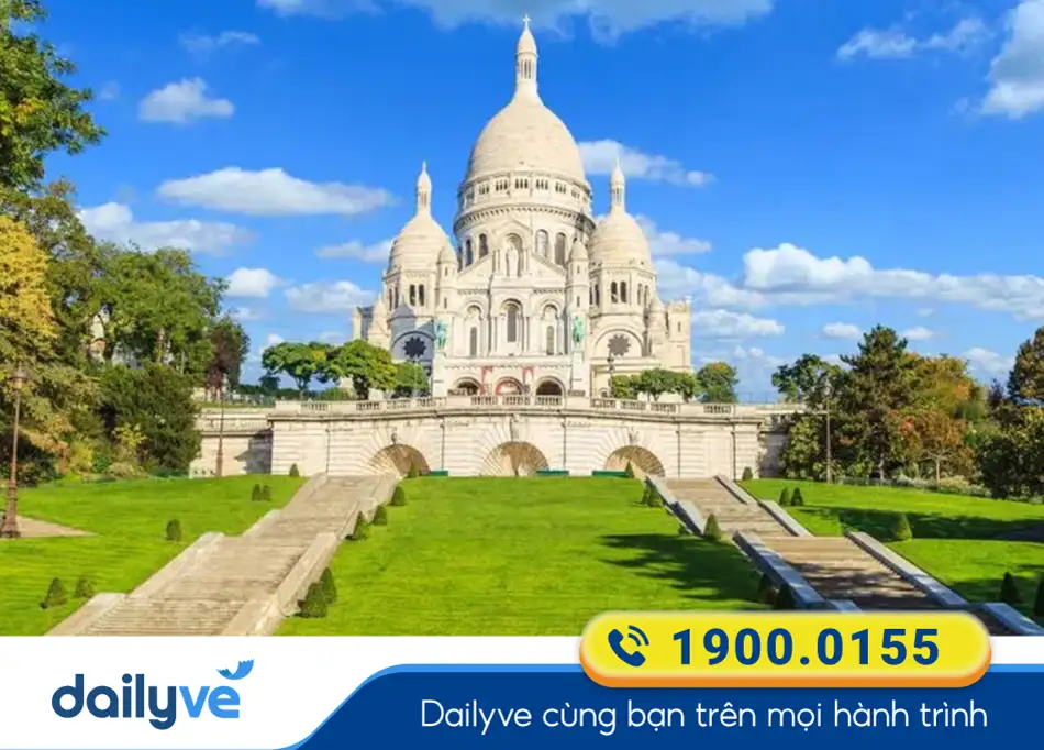 Vương cung thánh đường Sacré-Cœur - Biểu tượng nổi bật của Paris