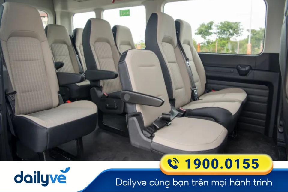 Xe ghế ngồi 16 - 29 chỗ từ Chơn Thành đi Sài Gòn