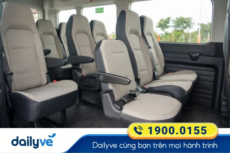 Xe ghế ngồi thoải mái