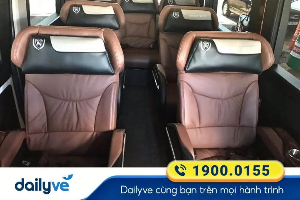 Xe ghế ngồi 16 chỗ từ Bến xe Gia Lâm đi Thái Bình