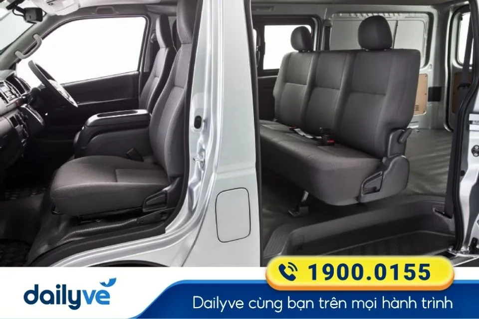 Xe ghế ngồi 7 - 16 chỗ từ Hà Nội đi Đông Triều