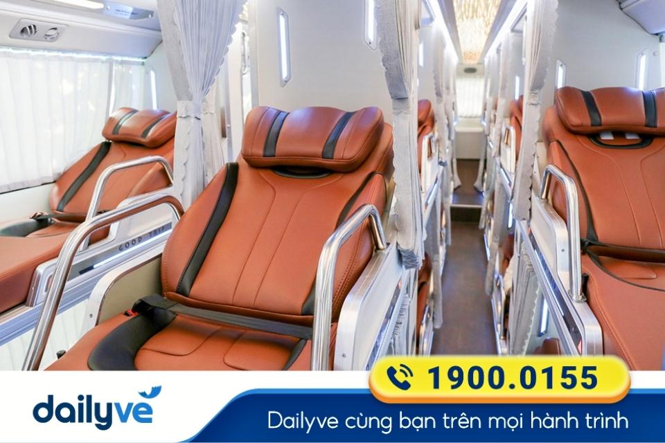 Xe giường nằm 40 chỗ từ Tây Ninh đi Phnôm Pênh