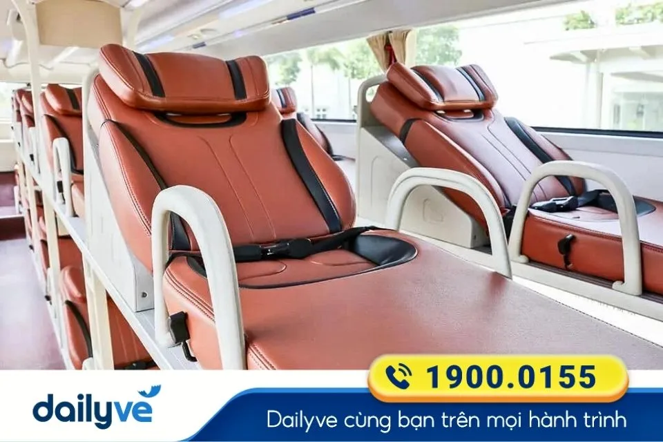Xe giường nằm 32 - 34 chỗ từ Sài Gòn đi Ninh Hòa