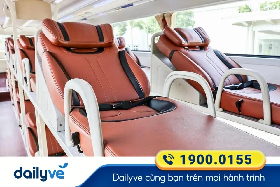 Xe giường nằm 44 chỗ từ Đắk Lắk đi Bà Rịa