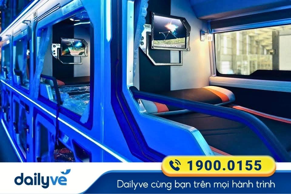 Xe giường nằm Limousine 22 phòng từ Đắk Lắk đi Bà Rịa