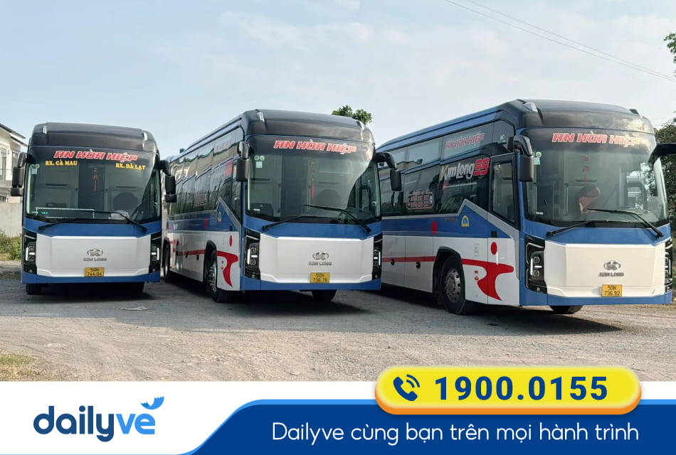 Nhà xe An Hòa Hiệp từ Buôn Ma Thuột đi Cần Thơ