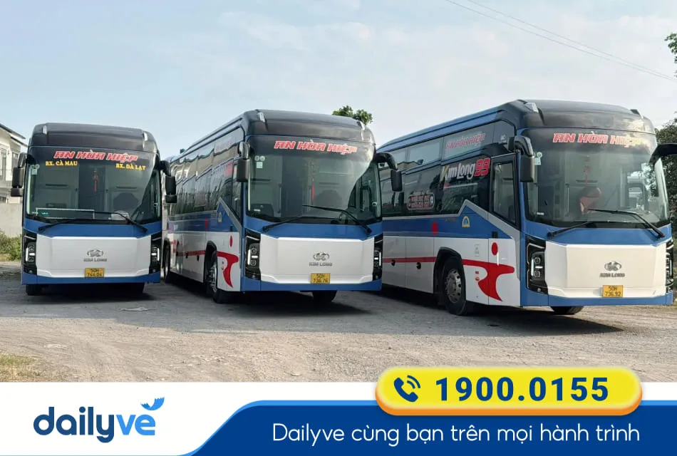 Nhà xe An Hòa Hiệp từ Buôn Ma Thuột đi Cần Thơ