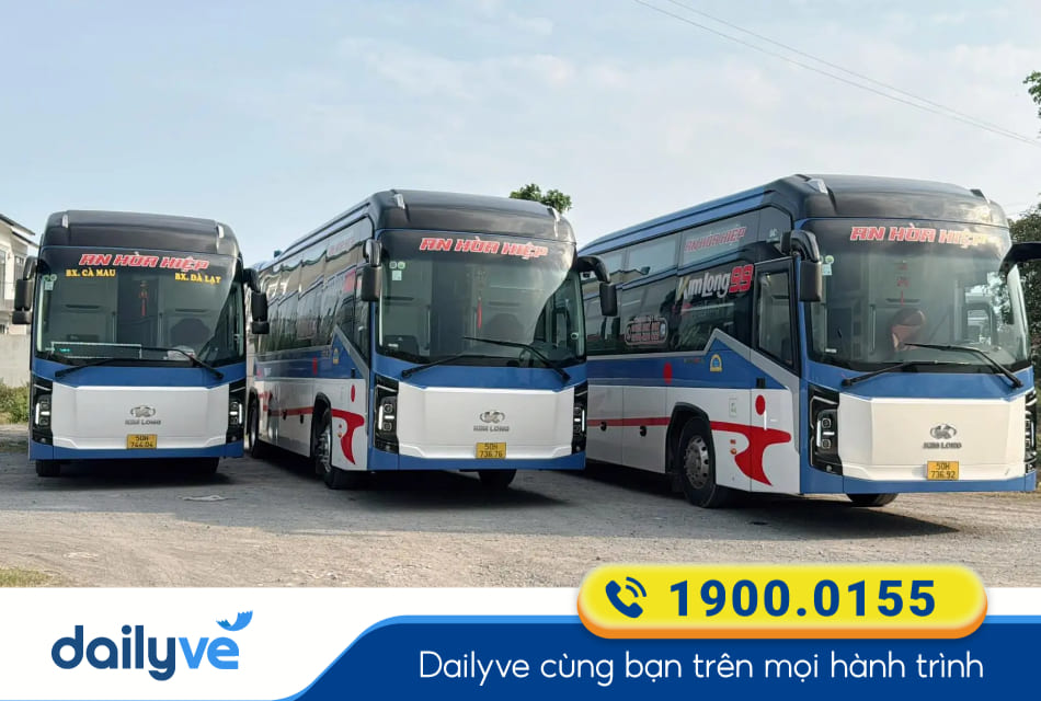 Nhà xe An Hòa Hiệp từ Cà Mau đi Bình Phước