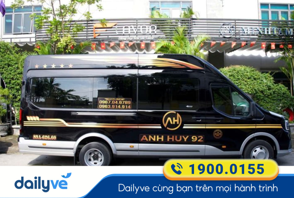 Nhà xe Anh Huy 92 Limousine từ Hạ Long đi Bến xe Mỹ Đình