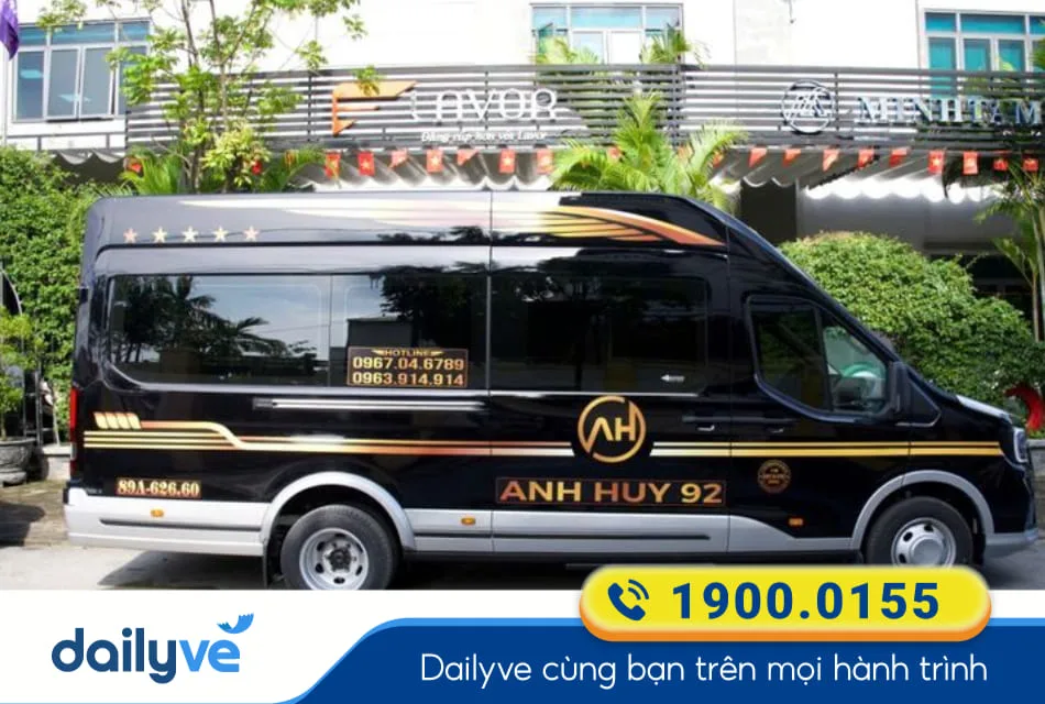 Nhà xe Anh Huy 92 Limousine từ Hạ Long đi Bến xe Mỹ Đình