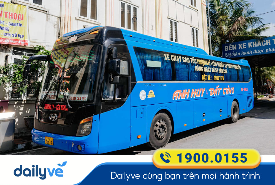 Nhà xe Anh Huy Đất Cảng từ Hà Nội đi An Lão