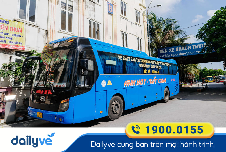Nhà xe Anh Huy Đất Cảng từ Hải Phòng đi Yên Nghĩa
