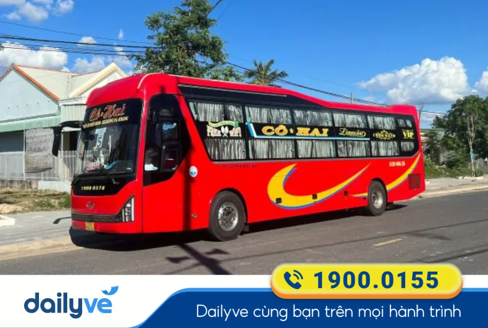 Nhà xe Cô Hai từ Sài Gòn đi Kông Chro