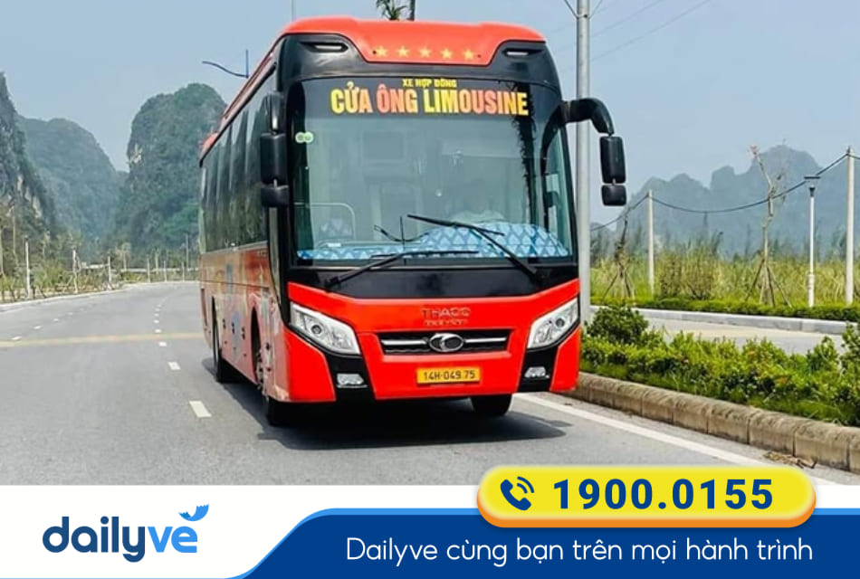 Nhà xe Cửa Ông Bus từ Quảng Ninh đi Quảng Nam