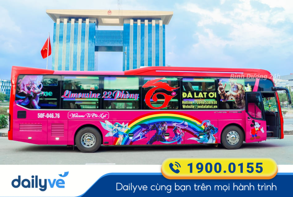 Nhà xe Đà Lạt ơi từ Đạ Huoai đi Sài Gòn