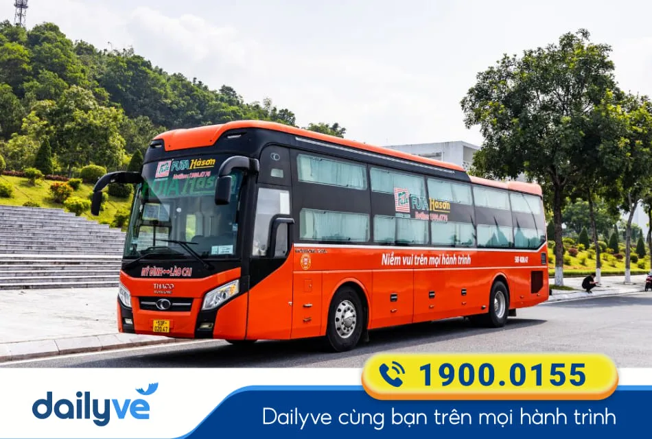 Nhà xe FUTA Hà Sơn từ Bến xe Mỹ Đình đi Đà Nẵng
