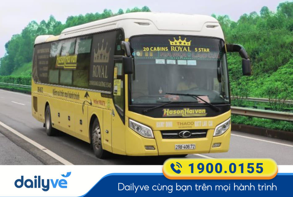 Nhà xe Hà Sơn (Vinh - Sa Pa) từ Sóc Sơn đi Vinh