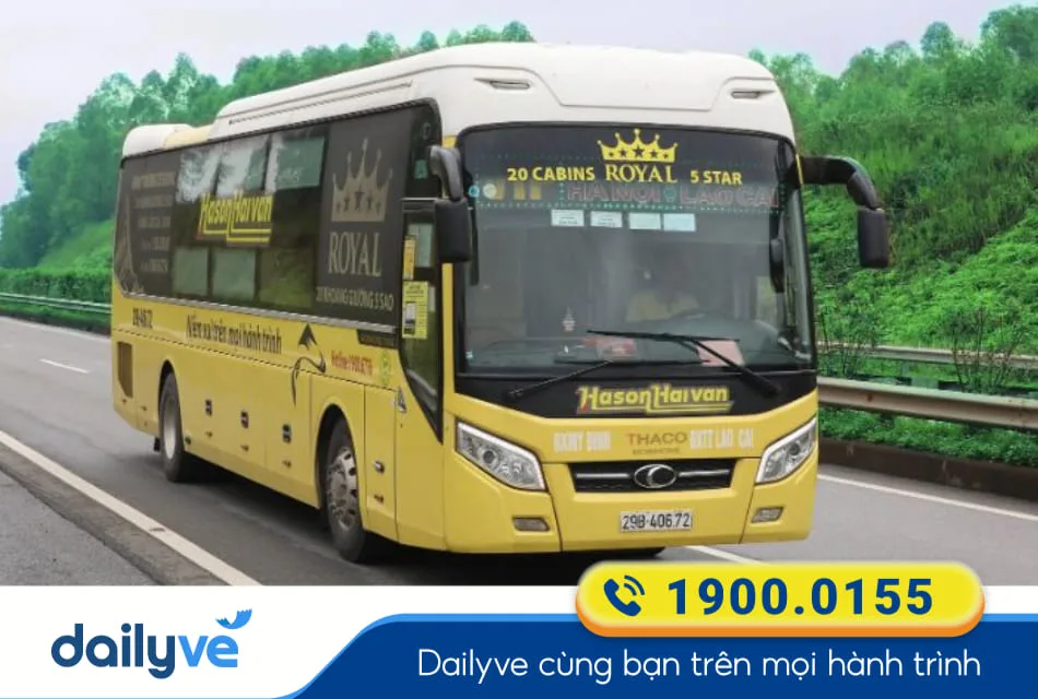 Nhà xe Hà Sơn (Vinh - Sa Pa) từ Sóc Sơn đi Vinh