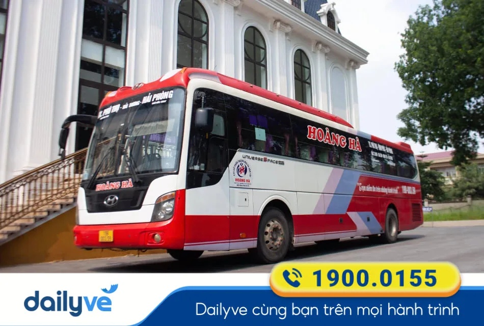 Nhà xe Hoàng Hà (Phú Thọ) từ Hải Phòng đi Vĩnh Phúc