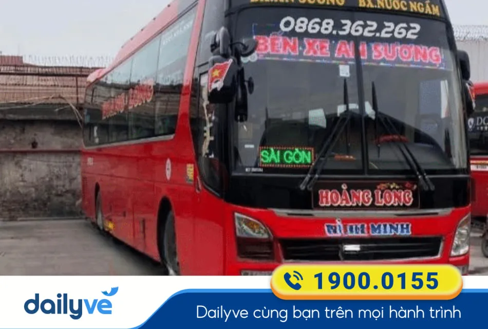 Nhà xe Hoàng Long (Đỏ) từ Hải Phòng đi Tam Kỳ
