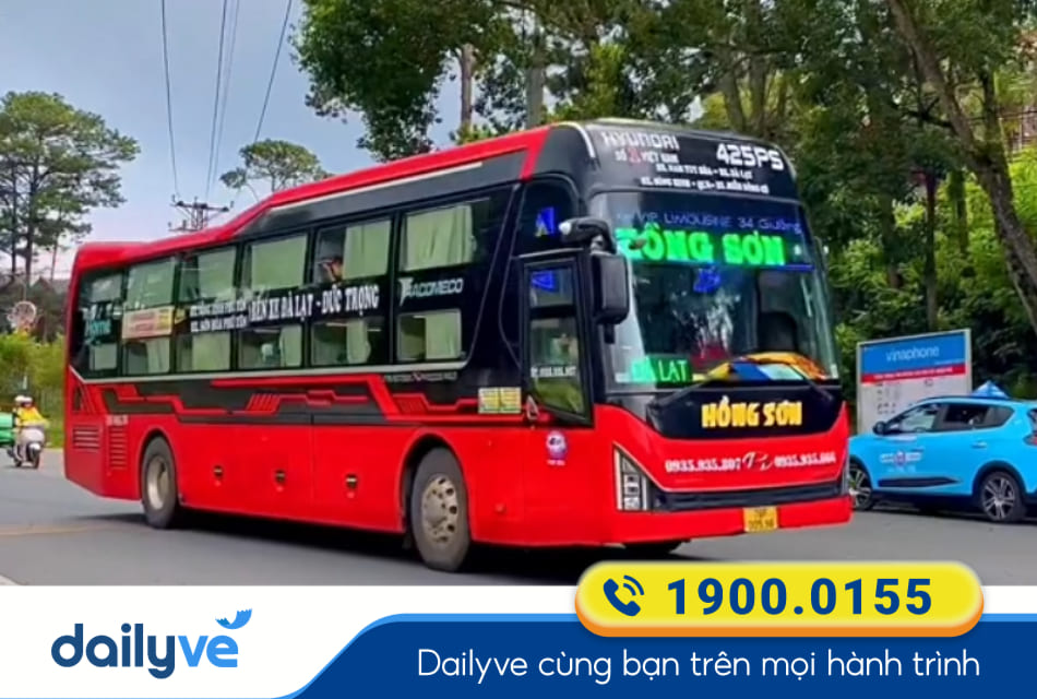 Nhà xe Hồng Sơn (Phú Yên) từ Quảng Ngãi đi Tuy Hòa