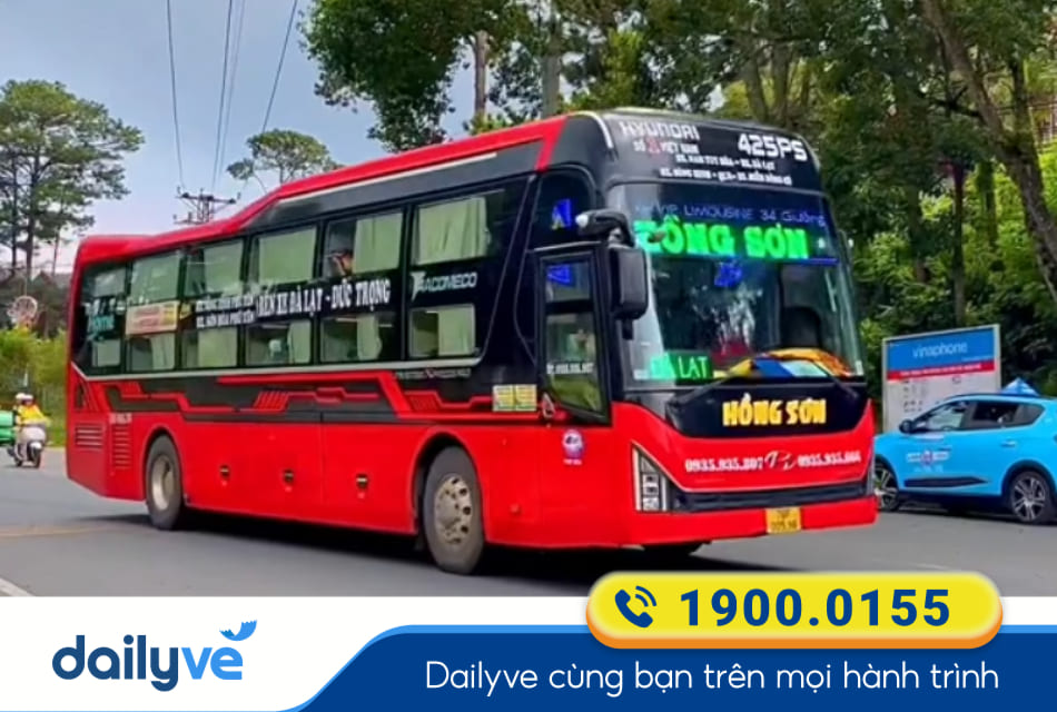 Nhà xe Hồng Sơn từ Tam Kỳ đi Quảng Ngãi