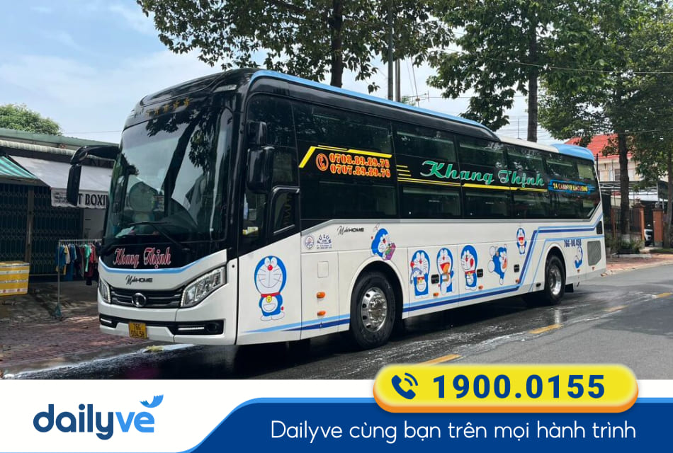 Nhà xe Khang Thịnh từ Bến xe Miền Đông đi Quảng Ngãi