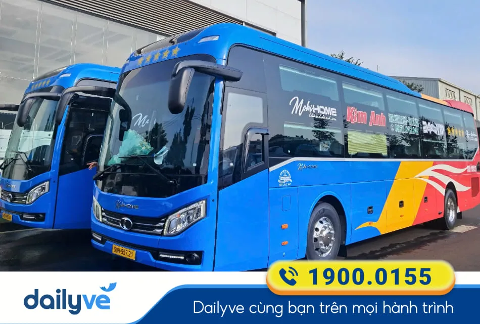 Nhà xe Kim Anh từ Bình Dương đi M'Đrăk