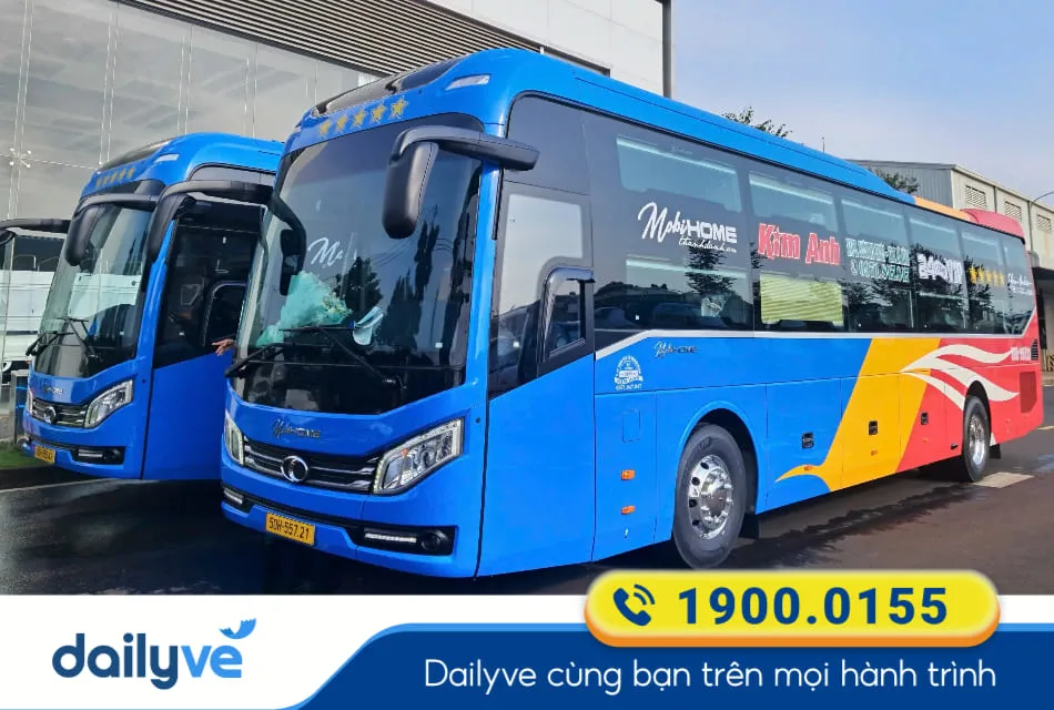 Nhà xe Kim Anh từ Đồng Nai đi Đắk Lắk