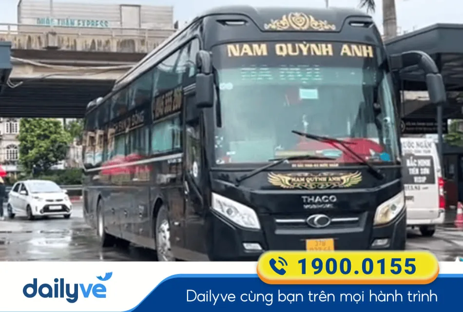 Nhà xe Nam Quỳnh Anh từ Bến xe Gia Lâm đi Thanh Hóa