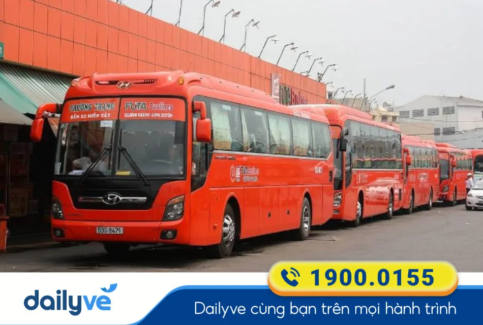Nhà xe Phương Trang từ Bảo Lộc đi Bến xe Miền Tây