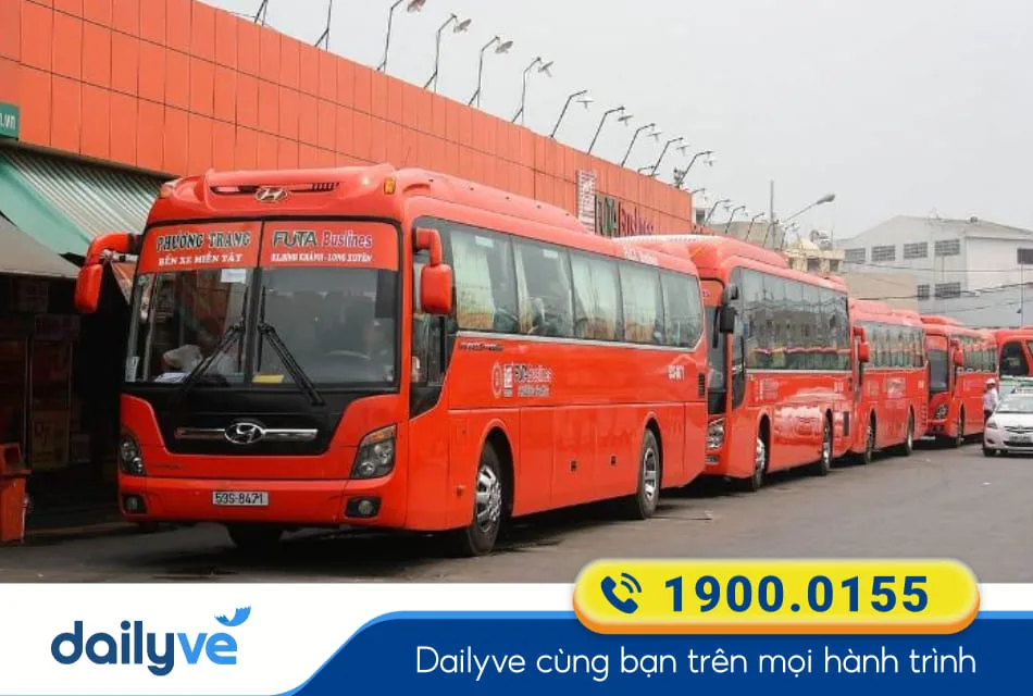 Nhà xe Phương Trang từ Bến xe Miền Đông đi Vũng Tàu