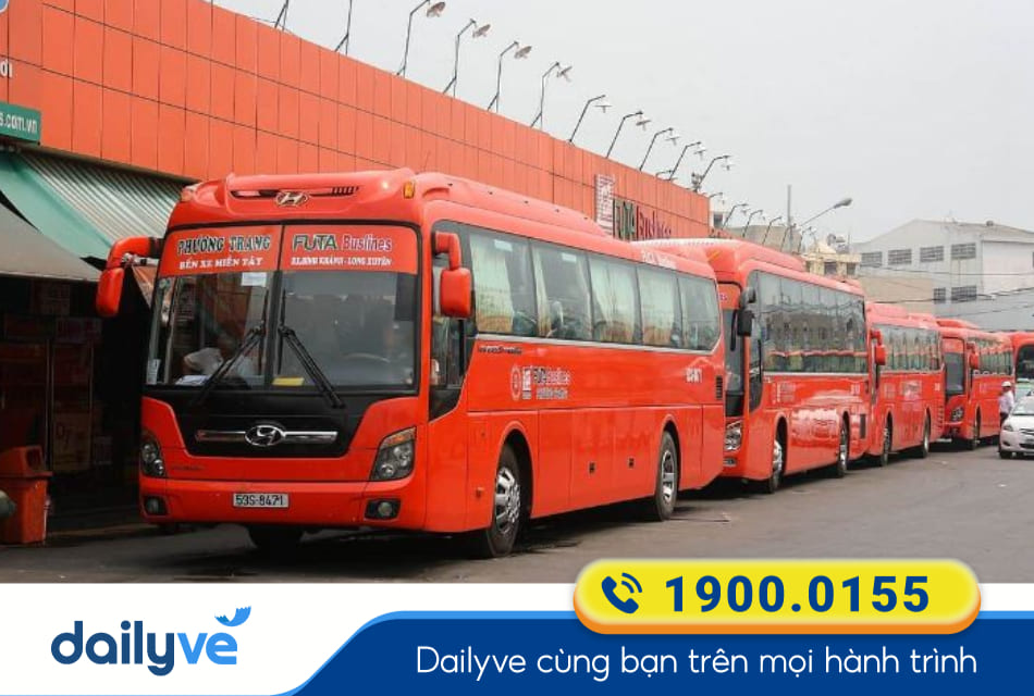 Nhà xe Phương Trang từ Châu Đốc đi Cần Thơ