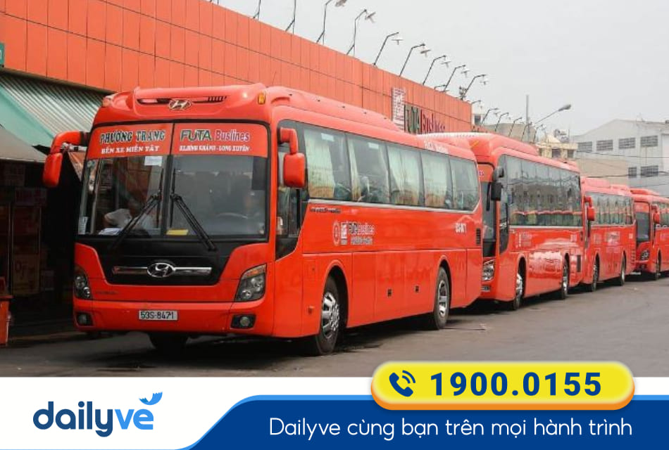 Nhà xe Phương Trang từ Gia Lai đi Thừa Thiên Huế