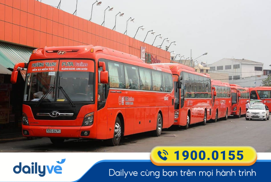 Nhà xe Phương Trang từ Sài Gòn đi Gò Quao