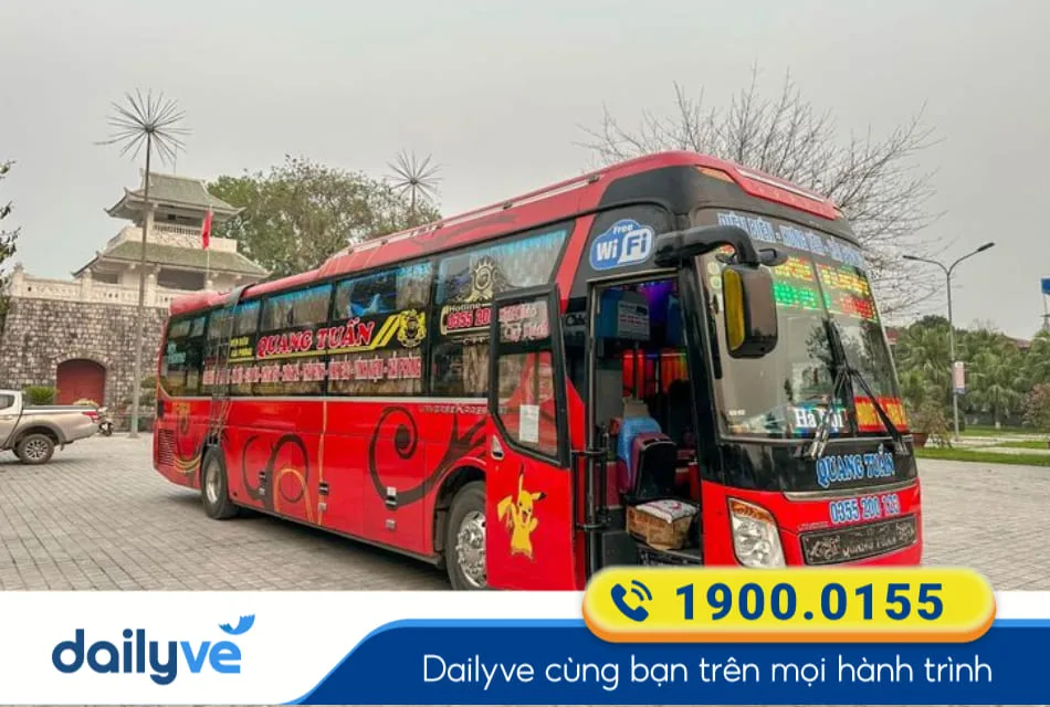 Nhà xe Quang Tuấn (Điện Biên) từ Điện Biên đi Quảng Ninh
