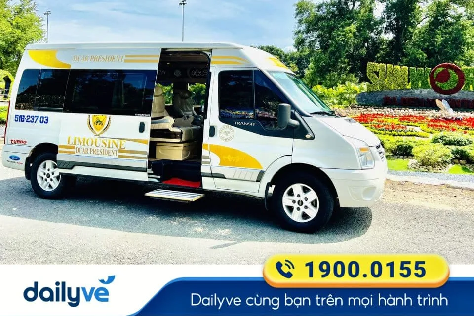 Nhà xe Saco Travel từ Sài Gòn đi Trảng Bàng