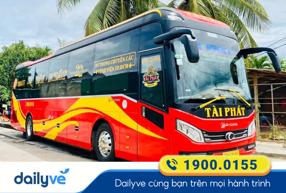 Nhà xe Tài Phát Limousine từ Bến Cát đi Phù Mỹ