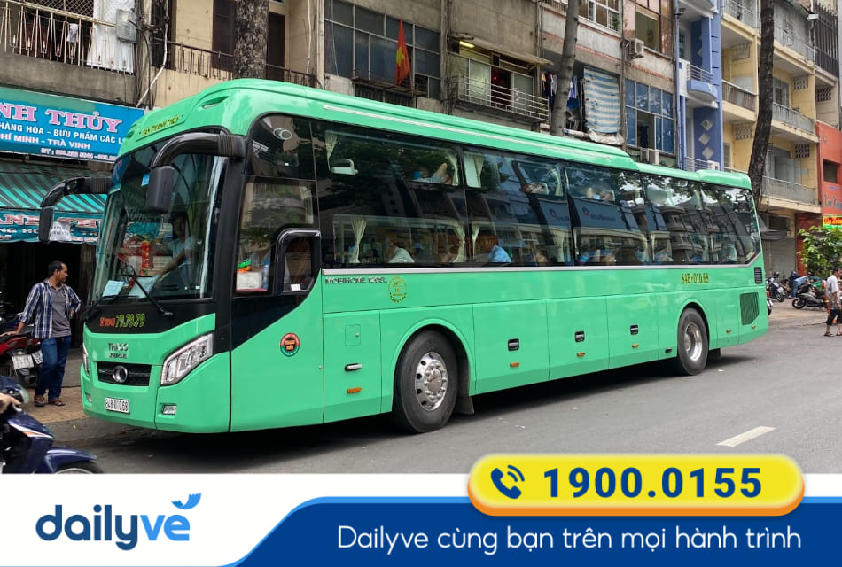 Nhà xe Tân Thanh Thủy từ Trà Vinh đi Tiền Giang