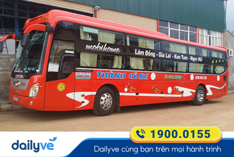 Nhà xe Thành Công (Lâm Đồng) từ Buôn Ma Thuột đi Bảo Lộc