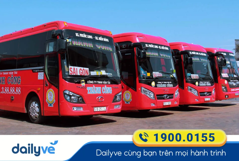 Nhà xe Thành Công từ Sài Gòn đi Phú Giáo
