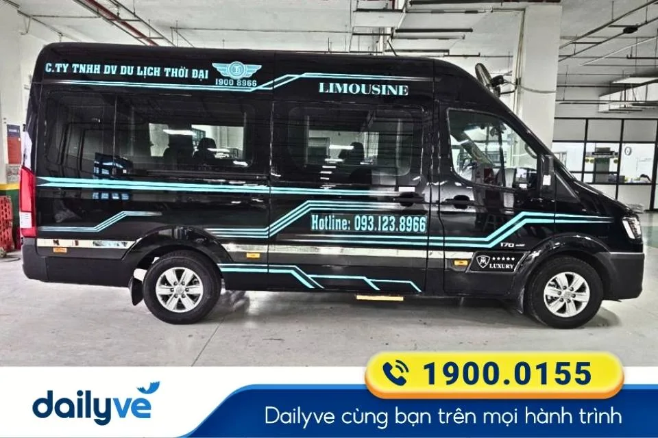 Nhà xe Thời Đại 4.0 Limousine từ Hà Nội đi Phủ Lý