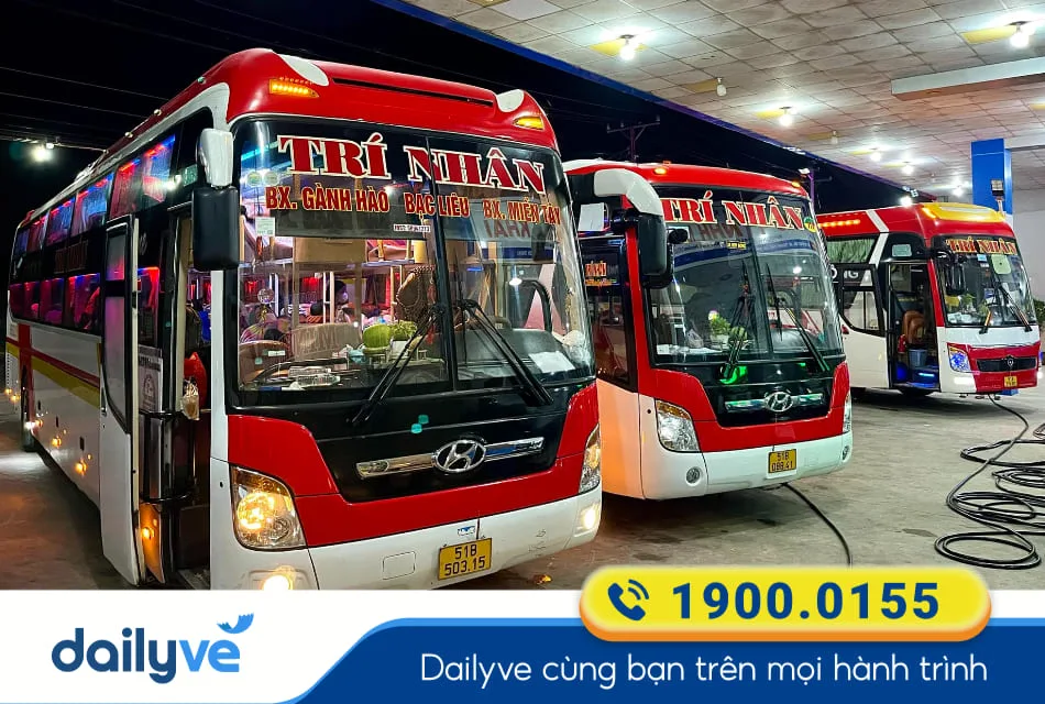 Nhà xe Trí Nhân từ Mỹ Tho đi Bạc Liêu