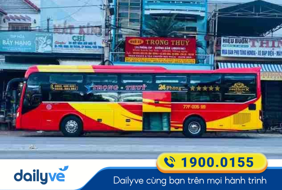 Nhà xe Trọng Thủy Travel từ Khánh Hòa đi Bình Định