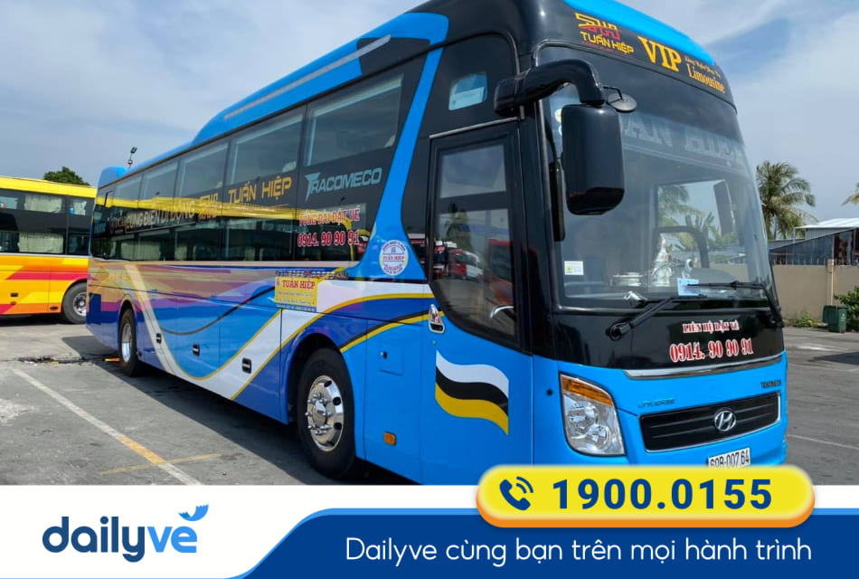 Nhà xe Tuấn Hiệp từ Bà Rịa đi Tiền Giang