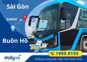 Vé xe Limousine từ Sài Gòn đi Buôn Hồ