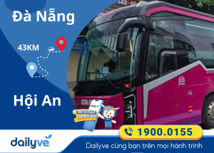 Vé xe Limousine từ Đà Nẵng đi Hội An