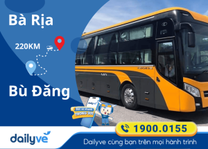 Vé xe từ Bà Rịa đi Bù Đăng