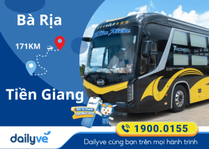 Vé xe từ Bà Rịa đi Tiền Giang