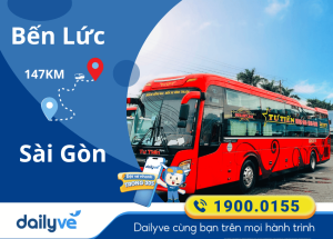 Vé xe từ Bến Lức đi Sài Gòn